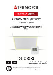 TERMOFOL TF-SP800 Installation Manual