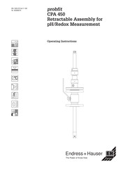 Endress+Hauser probfit CPA 450 Operating Instructions Manual