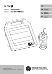 VNT electronics fencee solar DUO RF SDX User Manual