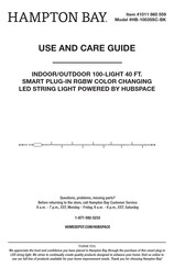 HAMPTON BAY HB-10035SC-BK Use And Care Manual