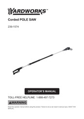 Yardworks 239-1574 Operator's Manual