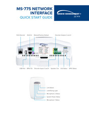 Audio enhancement MS-775 Quick Start Manual