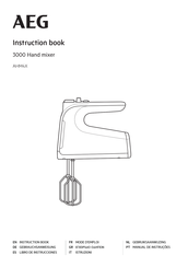 AEG AHM4X 3000 Instruction Book