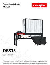 Cantek DBS15 Operations & Parts Manual