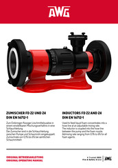Idex AWG FD Z4 Original Operating Manual