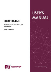 AXIOMTEK GOT710A-ELK User Manual
