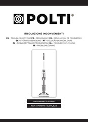 Polti VAPORETTO 3 CLEAN Troubleshooting Manual