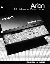 Arion 828 Owner's Manual