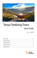 Tensa Outdoor Trekking Treez User Manual
