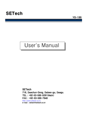 Setech YD-13S User Manual