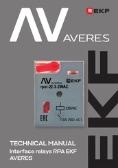 EKF AVERES rp-1ed-24DC Technical Manual