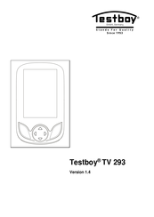 Testboy TV 293 Operating Instructions Manual