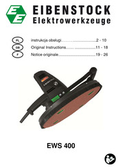 EIBENSTOCK EWS 400 Original Instructions Manual