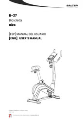 Salter B-27 User Manual