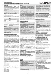 EUCHNER GLBF05D12-502-M Operating Instructions Manual