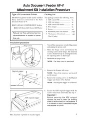 Riso RZ 3 Series Installation Procedure