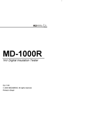 MEGABRAS MD-1000R Manual
