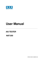 NSR Marine NAT-200 User Manual