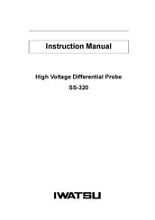 Iwatsu SS-320 Instruction Manual