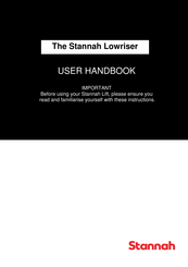 Stannah LOWRISER User Handbook Manual