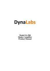 Dynalabs SA-500 Product Manual