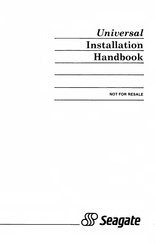 Seagate ST225 Installation Handbook