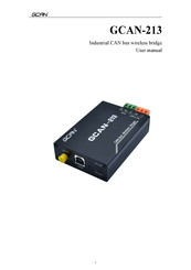 GCAN GCAN-213 User Manual