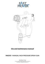 Fast Mover MACH3 Use And Maintenance Manual