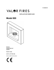 Valor Fires Xanthe Installer And Owner Manual