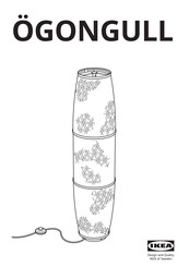 IKEA OGONGULL Manual