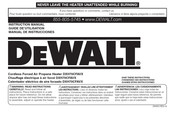 DeWalt DXH70CFAVX Instruction Manual