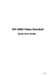 Dahua DH-DB6I Quick Start Manual