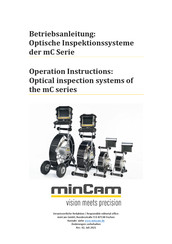 minCam mC Series Operation Instructions Manual
