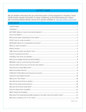 La Crosse Technology CA74177 Faq