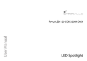 Stairville RevueLED 120 COB 3200K DMX User Manual