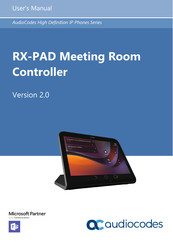 Audiocodes RX-PAD User Manual