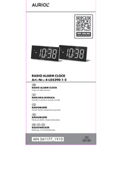 Auriol 4-LD5390-1-2 Usage And Safety Instructions