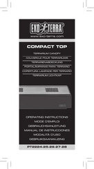 Exo Terra COMPACT TOP PT2225 Operating Instructions Manual