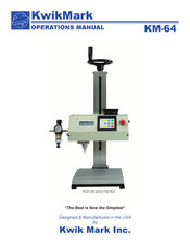 Kwik Mark KM-64 Operation Manual