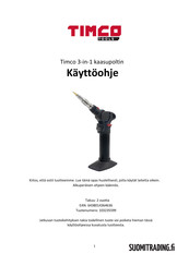 Timco Tools 103235599 User Manual