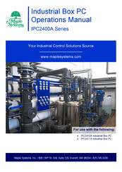 Maple Systems IPC2410A Operation Manual