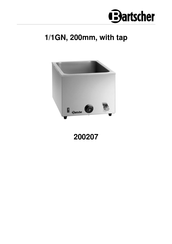 Bartscher 200207 Manual