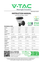 V-TAC 93577 Instruction Manual