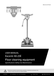 Excentr 40-25E Manual