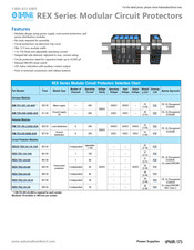 E-T-A REX PM-T01-00-LOAD-20A Manual
