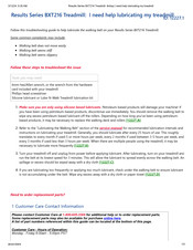 Bowflex T18i Troubleshooting Manual