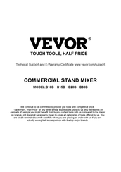 VEVOR B30B Manual