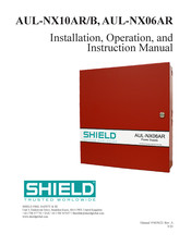 Shield AUL-NX06AR Installation, Operation And Instruction Manual
