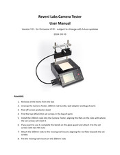 REVENI LABS Camera Tester User Manual
