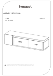 hernest HEFTTS-0044 Assembly Instructions Manual